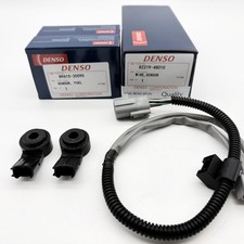 NEW For Toyota Denso 2pcs Knock Sensor 89615-20090 & Harness 82219-48010 picture