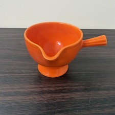 Vintage 1936-38 Fiesta Red Stick Handle Creamer Homer Laughlin Fiestaware HLC picture