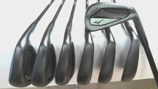 MIZUNO JPX925 FORGED BLACK IRON SET 4-PW  /  DG TOUR ISSUE MID 115 S400 STIFF picture