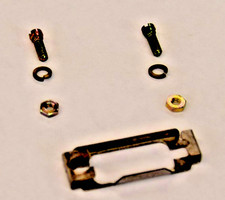 (5) pcs Amphenol #L17D512241 / 17D-512241    D-sub Slide-Latch Kit    picture