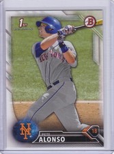 2016 Bowman Draft - Draft Picks Pete Alonso #BD-92 New York Mets RC picture