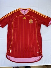 Vintage Adidas Spain 2005 Home Football Jersey – Size Small picture
