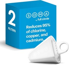 Soma 2 Pack Plant-Based Pitcher Filters Coconut Carbon picture