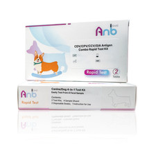 2pcs Canine/Dog  4-in-1 CDV/CPV/CCV/GIA Test Kit Health Pet Rapid test Home Test picture