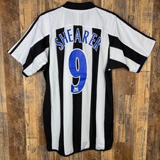Newcastle United 2003-05 Home Soccer Jersey SHEARER #9 Men's M picture