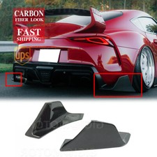 For Supra A90 A91 2019-2024 AG Style Carbon Fiber Rear Bumper Side Corner Aprons picture