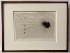 Listed Spanish Artist Antoni Tàpies Original Lithograph Signed Numbered 1981 picture