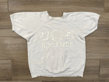 Vintage UC Riverside Women's Sweatshirt SMALL/MEDIUM Cropped 80s 90s USA College picture