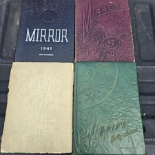 Vintage Sharon High School Mirror Yearbooks 1946 1947 1948 1949 Pennsylvania Lot picture