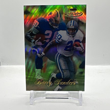 Topps 1998 Gold Label Barry Sanders #100 Detroit Lions NFL picture