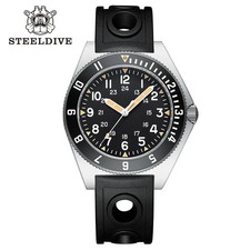STEELDIVE SD1944 45MM 200M Waterproof NH35 Sapphire Glass Automatic Watch NWT picture