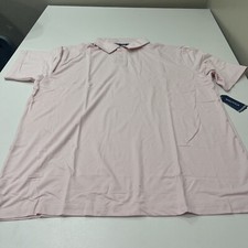 Nautica Men's Saltwater Stretch Polo Pink Size L picture