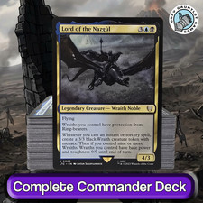 Lord of the Nazgul COMMANDER DECK Spellslinger Wraith Token MTG Custom EDH Magic picture