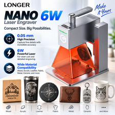 LONGER Nano 6W Portable Laser Engraver, High-Speed Laser Engraver Machine🔥 picture