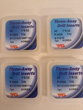 Lot of 4  YG1 #2 1-5/32
