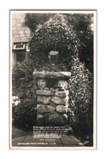 1939 UU RPPC Henry W.Longfellow's Fountain Crab Inn Shanklin Isle of Wight. picture