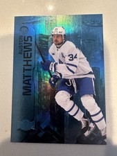 2023 -24 METAL UNIVERSE AUSTIN MATHEWS #108 BLUE SPECTRUM Fx picture
