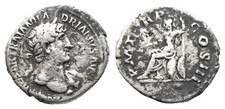 Hadrian (117-138AD) AR Denarius - Authentic  Ancient Roman Empire Silver Coin picture