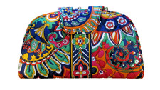 Vera Bradley ~ Kiss n Snap Wallet #12749 * Venetian Paisley 150 ~ New with tags picture