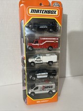 Matchbox MBX Service Ford Emergency 5-Pack 1:64 Diecast Vehicles (203) picture