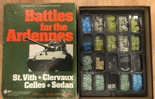 SPI Wargame Battles for the Ardennes, Boxed Game, Complete picture