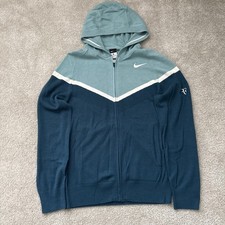Nike Roger Federer Custom Athlete PE RF 2014 Cincinnati Jacket Hoodie M picture