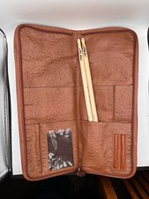 Drum Stick Bag Bonfe Leather Workshop Premium Ostrich Leather picture
