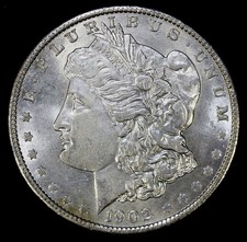 1902-O $1 Morgan Silver Dollar   UNCIRCULATED  #Q19 picture