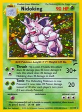 Nidoking Base Set 2 LP 011/130 Holofoil picture