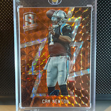 Panini 2016 Spectra Cam Newton #74 Orange /3 Carolina Panthers NFL picture