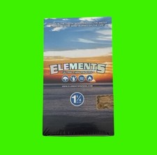 FREE GIFTS🎁Elements 1 1/4 Ultra Thin Rice🍚Rolling Paper🌏💦💨🔥Full📦Box 25pks picture
