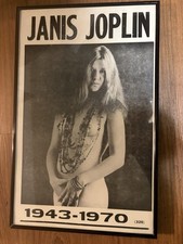 RARE , VINTAGE Janis Joplin 1943-1970 Framed Photo Print Poster picture
