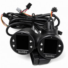 2X Banks Power iDash 1.8 SuperGauge 62882 Dual Stealth Pod RAM 1500 2500 3500 picture