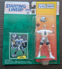1994 Kenner Starting Lineup Troy Aikman Dallas Cowboys Figure Sealed HOF NFL picture