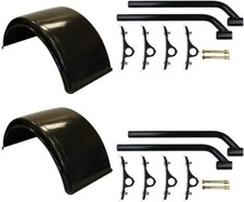 Buyers Products-  (2) 8590195 Fenders & (2) 8591000 Mounting Bracket Kits picture