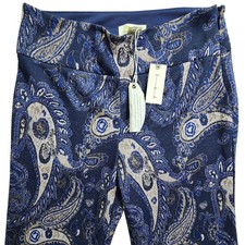 Maeve By Anthropologie Paisley Wide-Leg Pants Women's Size 4  picture