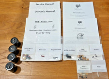QUAD 303 amplifier rebuild restoration recap upgrade kit repair capacitor picture