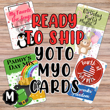 Yoto MYO Card Labels - READY to SHIP - Spring & Summer Holidays picture