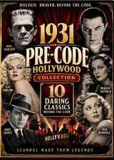 1931 Pre-Code Hollywood 10 Classic Movies DVD Frankenstein Dracula Public Domain picture