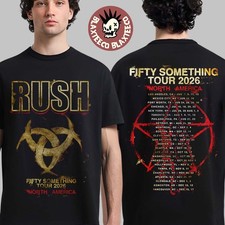 Rush Fifty Something Tour 2026 Merch Rush Stage Logo Tour T-Shirt picture
