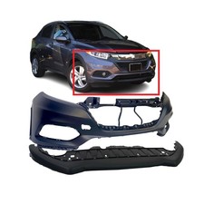 2019-2022 Honda HR-V EX LX 2-Piece Front Bumper Cover Kit HO1000321 HO1015123 picture