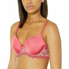Wacoal Lace Perfection Contour Bra, Color Honeysuckle-  Pick Size picture
