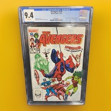 AVENGERS #236 CGC 9.4  MARVEL Comic 1983 SPIDER-MAN CROSSOVER Captain America picture
