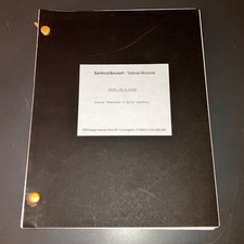 BIRD ON A WIRE (1990) Mel Gibson Goldie Hawn Production Draft Script COA picture