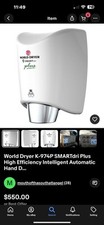 SMARTdri Plus High-Speed Energy-Efficient Hand Dryer, Flexible Ctrl, Single 110 picture