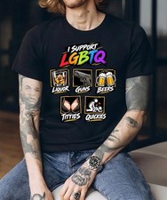 I Support LGBTQ Shirt,Funny Meme Tee, Pride Month T-shirt,LGBTQ Support T-Shirt picture