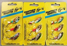 3-Panther Martin Trout Bass Spinners 1/8 Oz  OD3   3 x 3 Packs picture