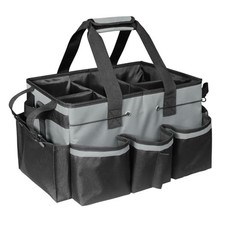 Boczif Cleaning Caddy Bag Wearable,Cleaning Caddy Supplies Organizer (Grey) picture