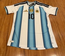 Adidas MESSI Argentina 2026 Home Authentic White Match Jersey KH3934 Size XL New picture