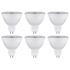 6 Pack Sunlite MR16 LED Bulb, 120V, 5 Watt, 3000K, GU5.3 Base, Energy Saving picture